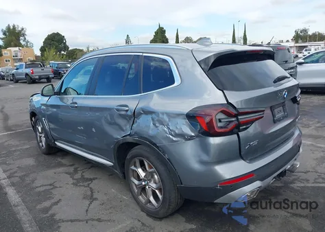 2024 BMW X3 Sdrive30I z USA, uszkodzony, nr VIN 5UX43DP02R9U43683